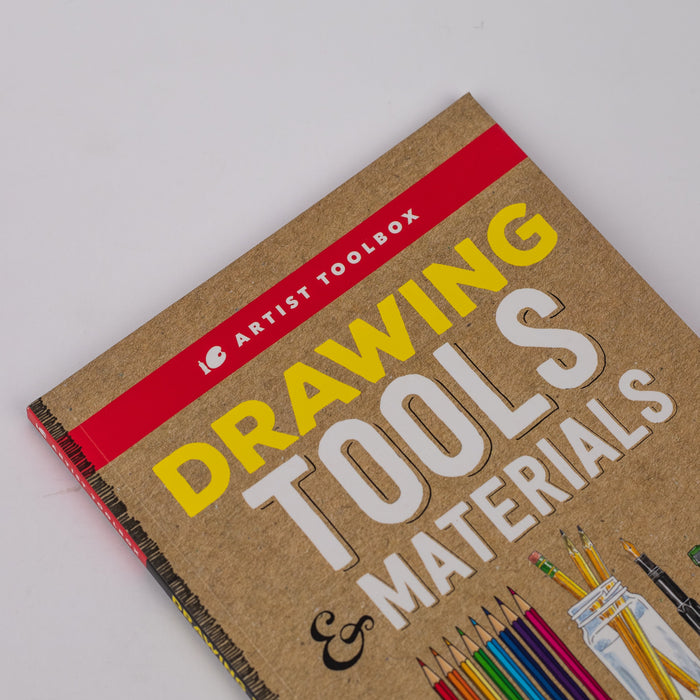 Artist-toolbox-drawing-tools-&-materials-art-book-close-up
