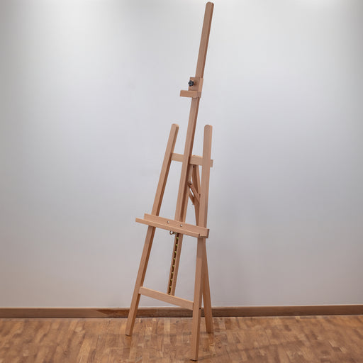 professional-artist-wooden-a-frame-easel-(HPX-S01D)-side