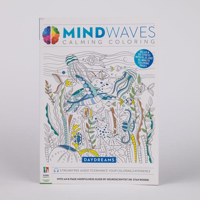 Mindwaves Calming Colouring: Daydreams - Book