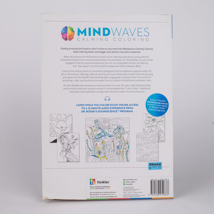 Mindwaves Calming Colouring: Daydreams - Book