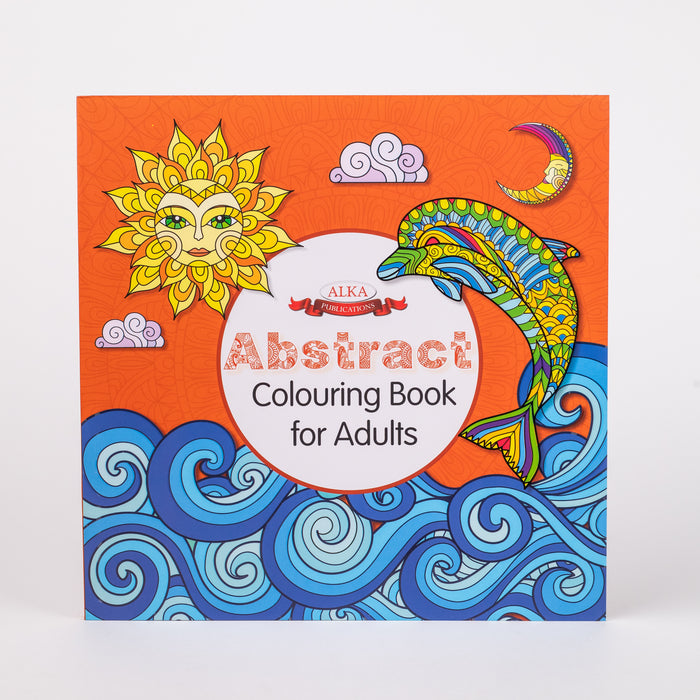 Abstract Colouring Book For Adult (Paperback)