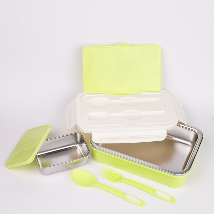 Dubblin - Tom Stainless Steel Lunch Box (Green)