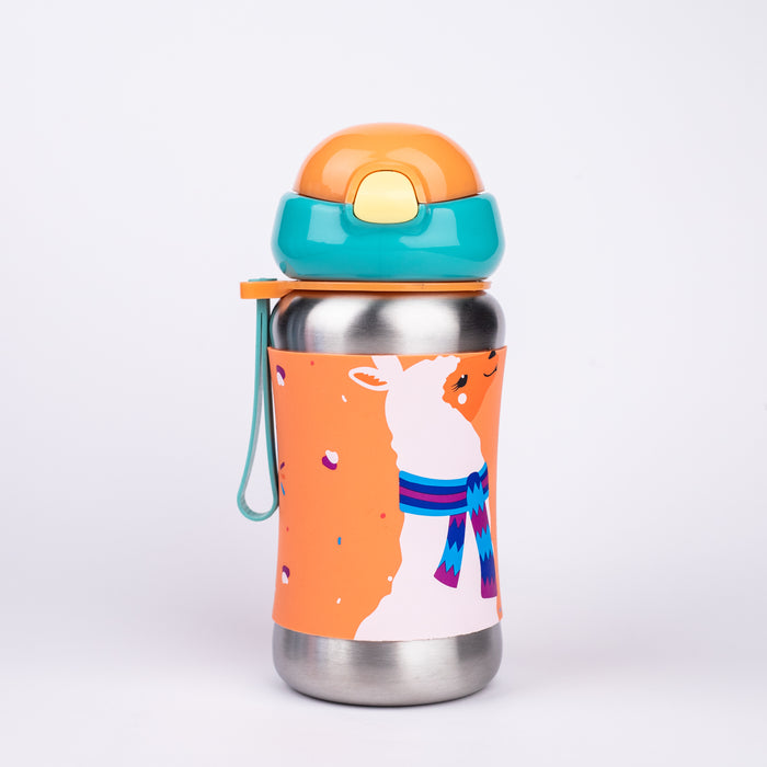 Rabitat - Steel Play Stainless Steel bottle - No Prob Llama(350ml)