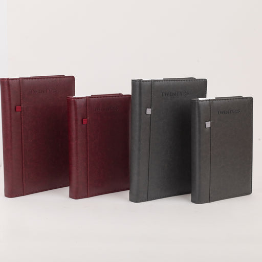 anupam-exec-2025-diary-raw-elegance-with-functional-design-80 GSM-front-view