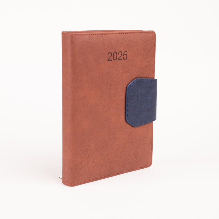 planfix-malta-diary-2025-brown-front-view