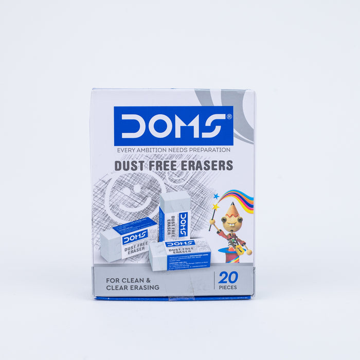 Doms Dust Free Erasers (Pack of 20)