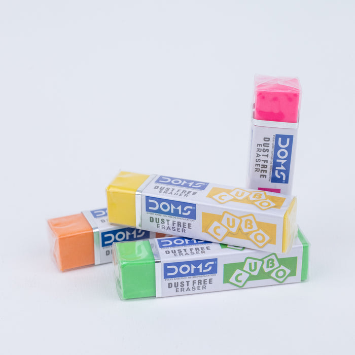 Doms Dust Free Cubo Eraser Set of 20