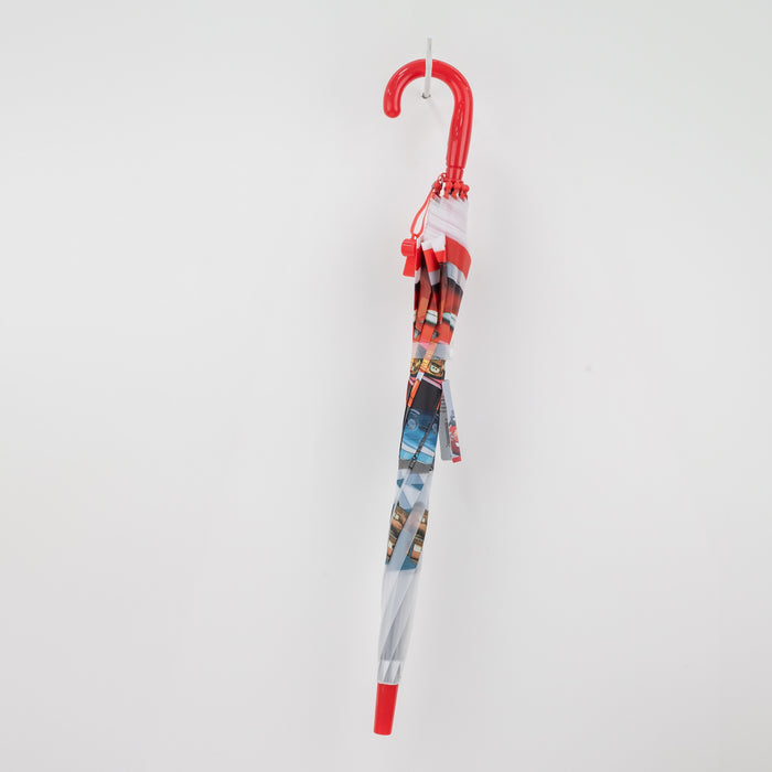 Lightning McQueen Design Umbrella For Kids (ART-502) 50 cm X 8K - Red