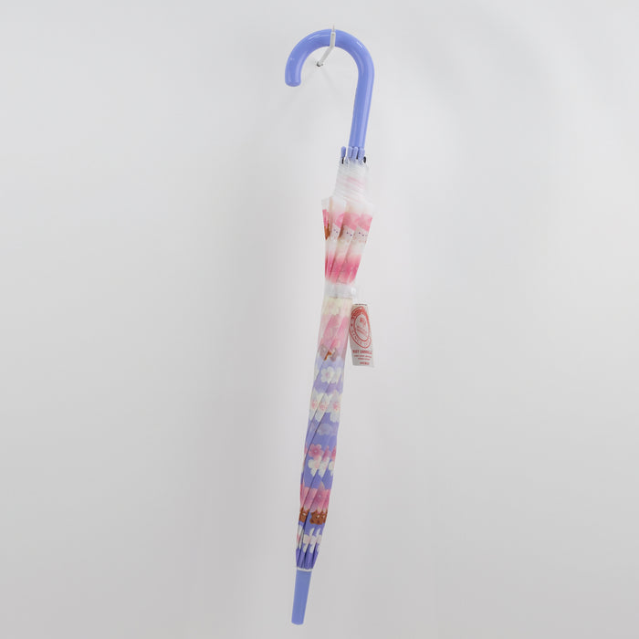 Transparent Long Umbrella with J Handle (RST077) - Lanvender