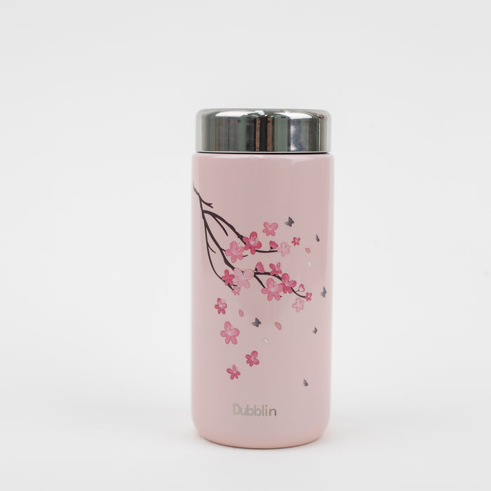 Dubblin - Little Double Wall Vacuum Insulated Water Bottle 180 ml - Pink