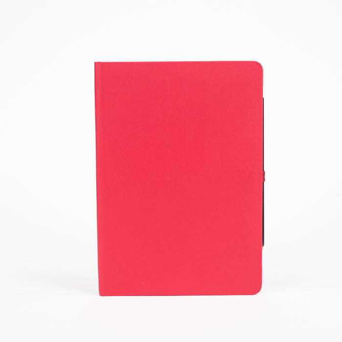 anupam-fluct-pro-A5-journal-notebook-(80 GSM)-red-cover-view