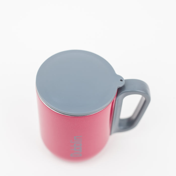 Dubblin - Polo Stainless Steel Unbreakable Tea Coffee Mug 220ml - Pink