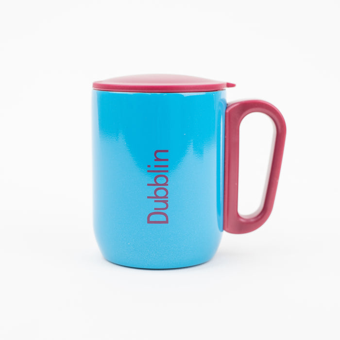 Dubblin - Polo Stainless Steel Unbreakable Tea Coffee Mug 220ml - Blue