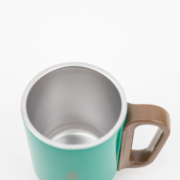 Dubblin - Polo Stainless Steel Unbreakable Tea Coffee Mug 220ml - Green