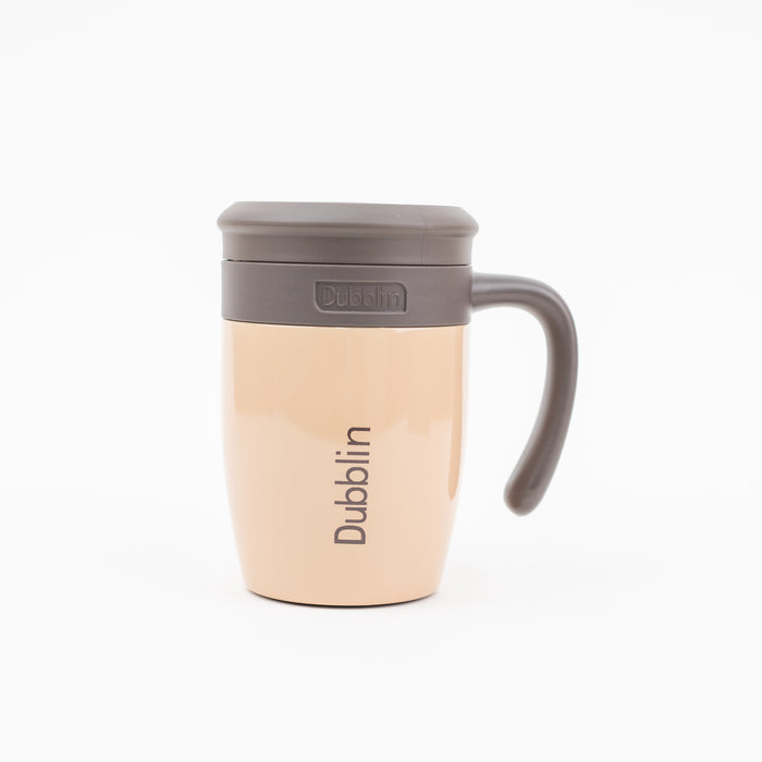 Dubblin Golf Stainless Steel Mug - Peach