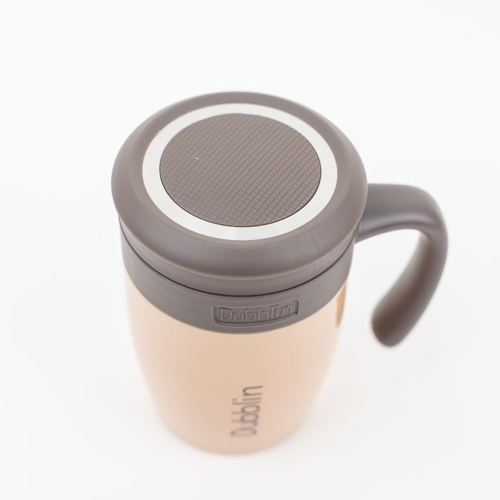 Dubblin Golf Stainless Steel Mug - Peach