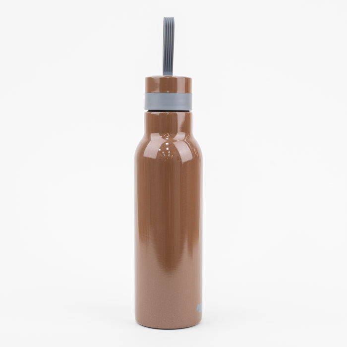 Dubblin - Jewel Single Wall Stainless Steel Water bottle 700 ml -Brown