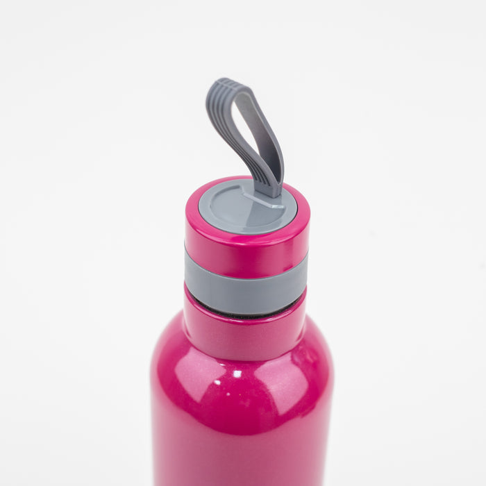 Dubblin - Jewel Single Wall Stainless Steel Water bottle 1000 ml - Pink