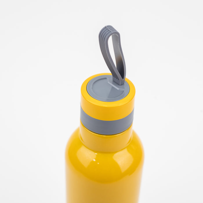 Dubblin - Jewel Single Wall Stainless Steel Water bottle 1000 ml - Yellow