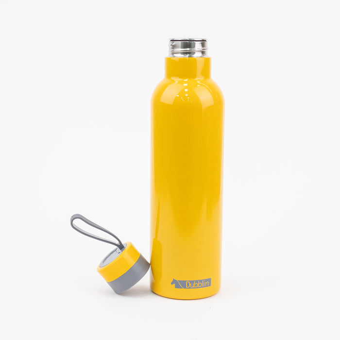 Dubblin - Jewel Single Wall Stainless Steel Water bottle 1000 ml - Yellow