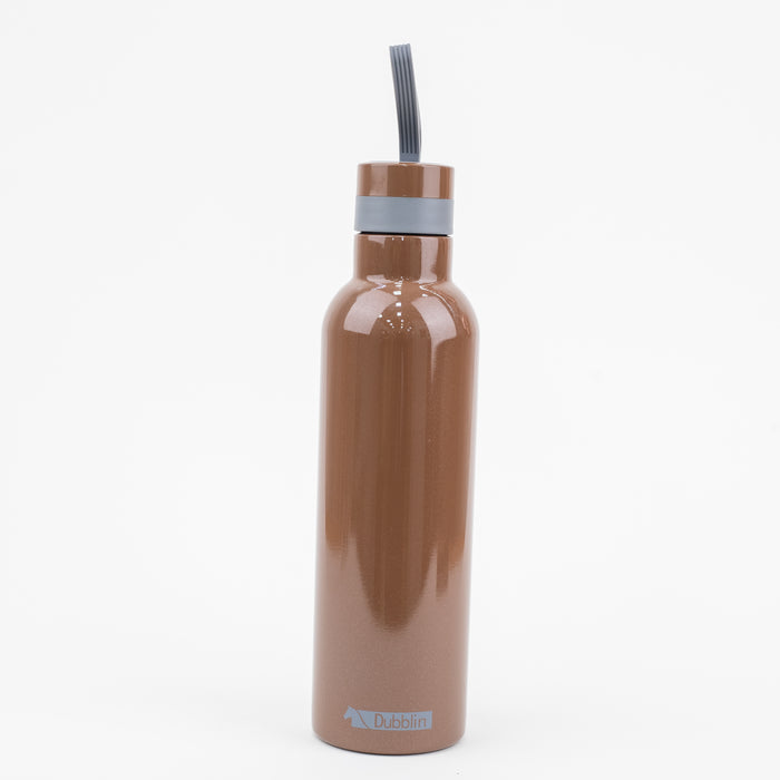 Dubblin - Jewel Single Wall Stainless Steel Water bottle 1000 ml - Brown