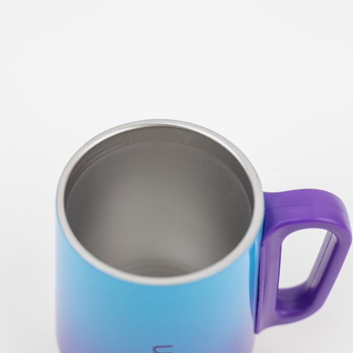 Dubblin Rugby Stainless Steel Unbreakable Tea Coffee Mug 270ml - Purple