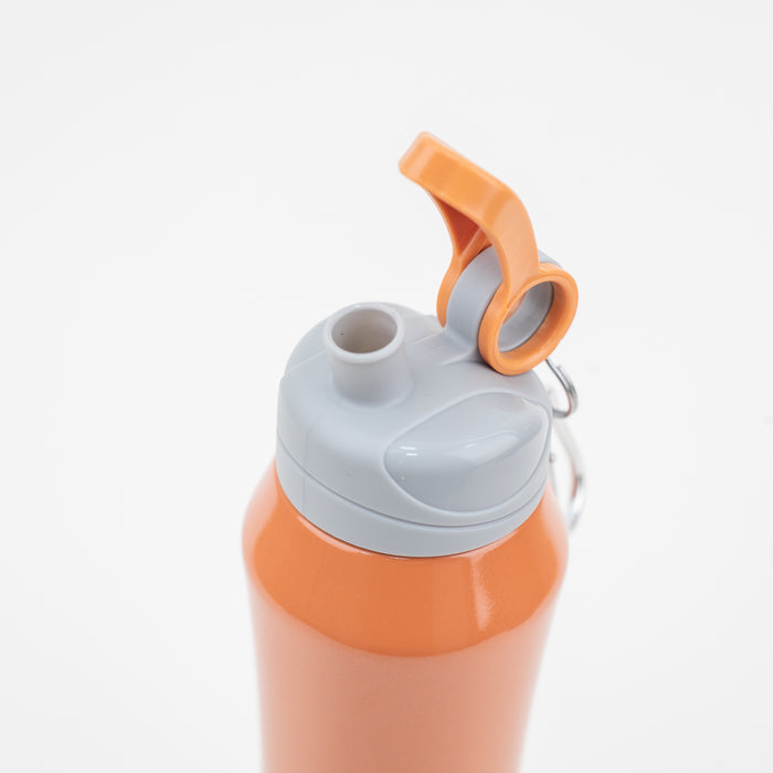 Dubblin - Trendy Double Wall Vacuum Insulated Water Bottle - Orange