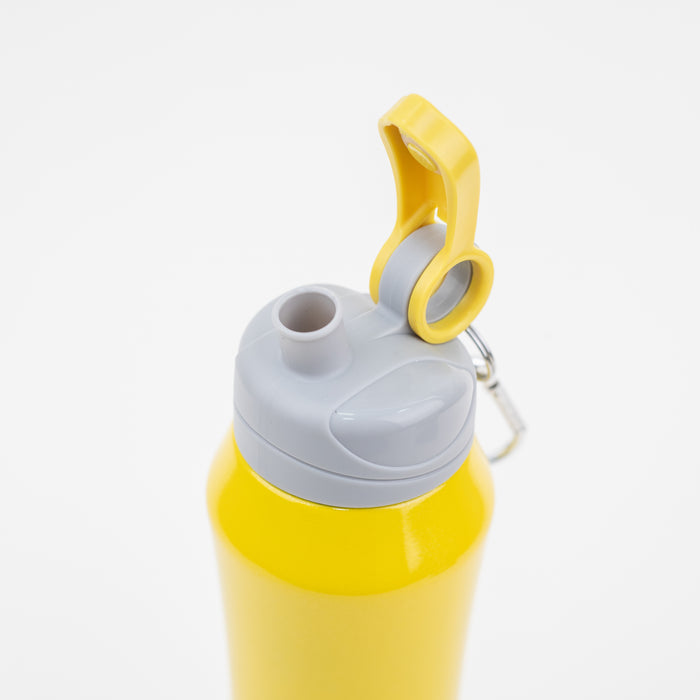 Dubblin - Trendy Double Wall Vacuum Insulated Water Bottle - Yellow