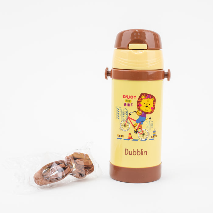 Dubblin - Charlie Insulated Bottle - Yellow (350ml)