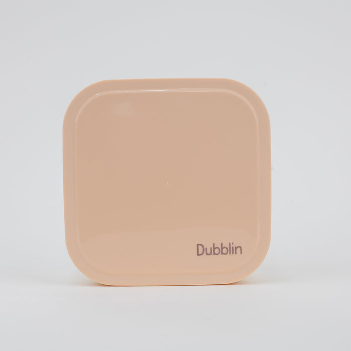 Dubblin - Square Insulated Lunch Box (Peach)