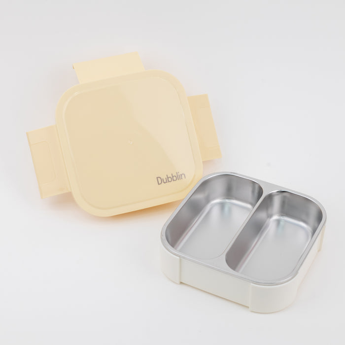 Dubblin - Square Insulated Lunch Box (Yellow)