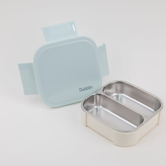 Dubblin - Square Insulated Lunch Box (Blue)