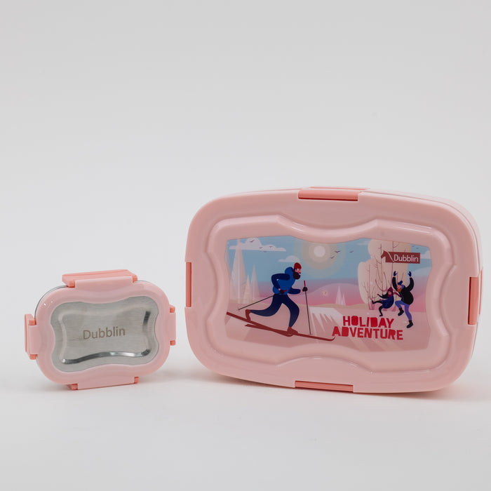 Dubblin - Harry Insulated Lunch Box (Pink)