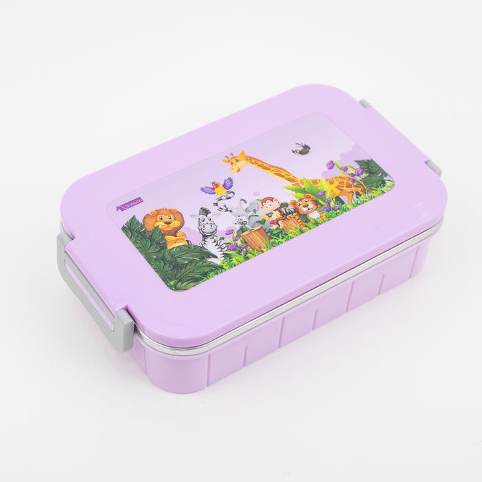 Dubblin - Jerry Stainless Steel Lunch Box (Violet)