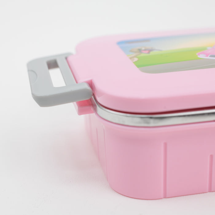 Dubblin - Jerry Stainless Steel Lunch Box (Pink)