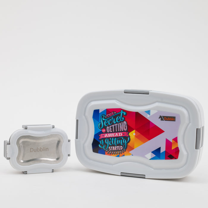 Dubblin - Harry Insulated Lunch Box (White)