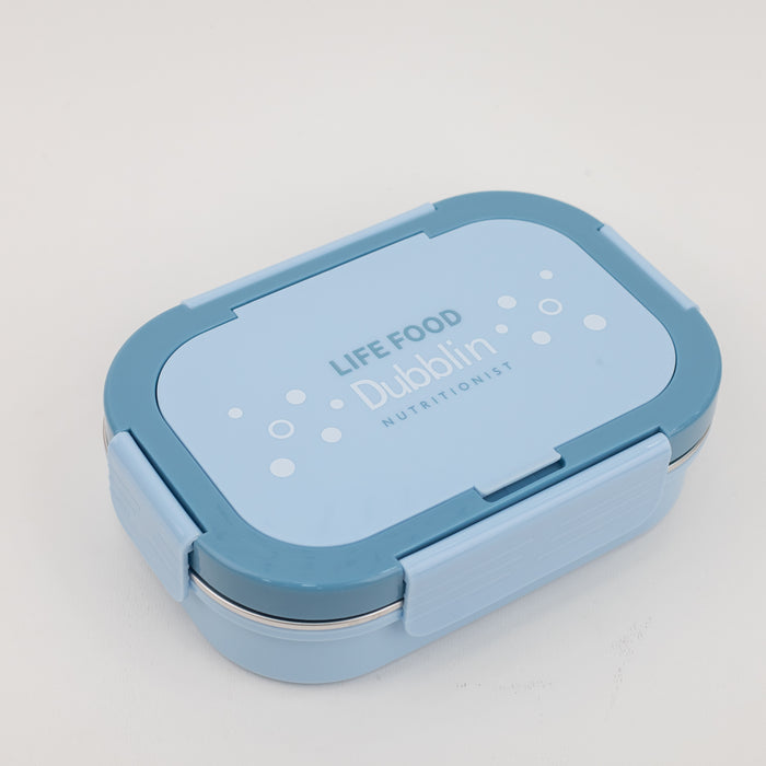 Dubblin - Bento Three Compartments Lunch Box (Blue)