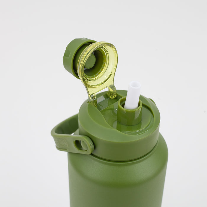 Dubblin - Jumbo Double Wall Vacuum Insulated Water Bottle - Green(1800ml)