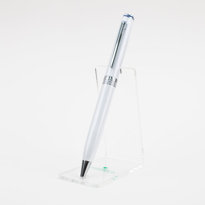 LAPIS BARD Contemporary Ballpoint Pen - Pearl White