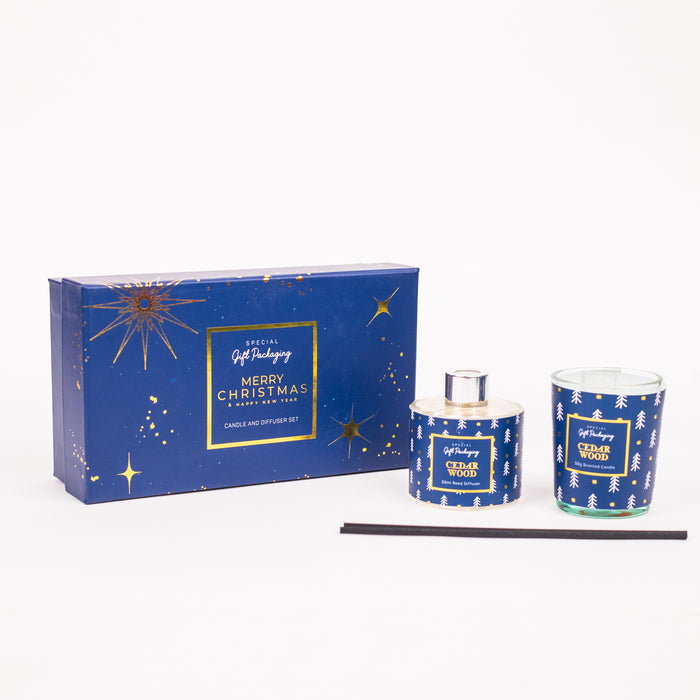 christmas-candle-&-reed-diffuser-gift-set-blue-open-box-view