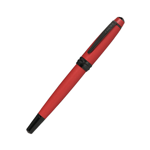 cross-bailey-AT0455-21-matte-red-lacquer-rollerball-pen-close-view