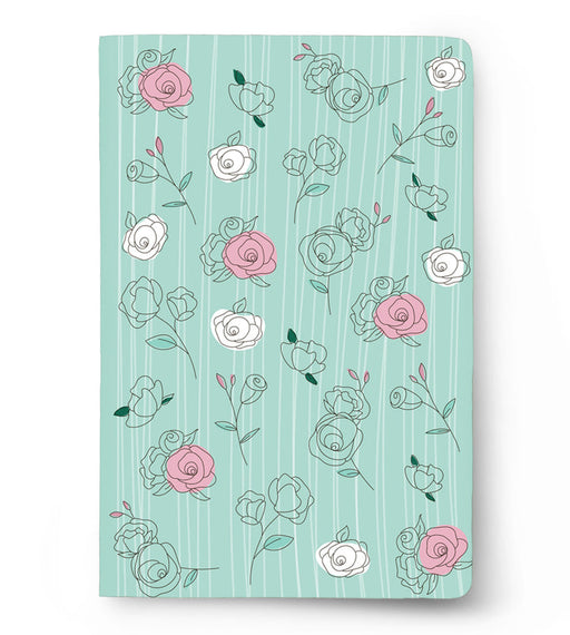 factor-notes-the-pastel-mint-roses-plain-notebook-front-cover-view