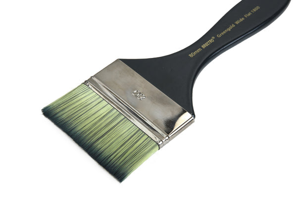 Brustro Artists Greengold Acrylic Brush Wide Flat Series 1800 (80MM)