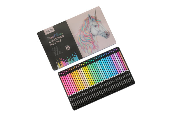 Brustro rtist's Coloured Pencils Pastel Tone Set of 36