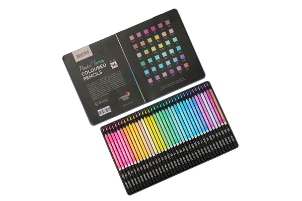 Brustro rtist's Coloured Pencils Pastel Tone Set of 36