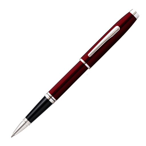 cross-AT0665-10-coventry-red-lacquer-rollerball-pen-open-view