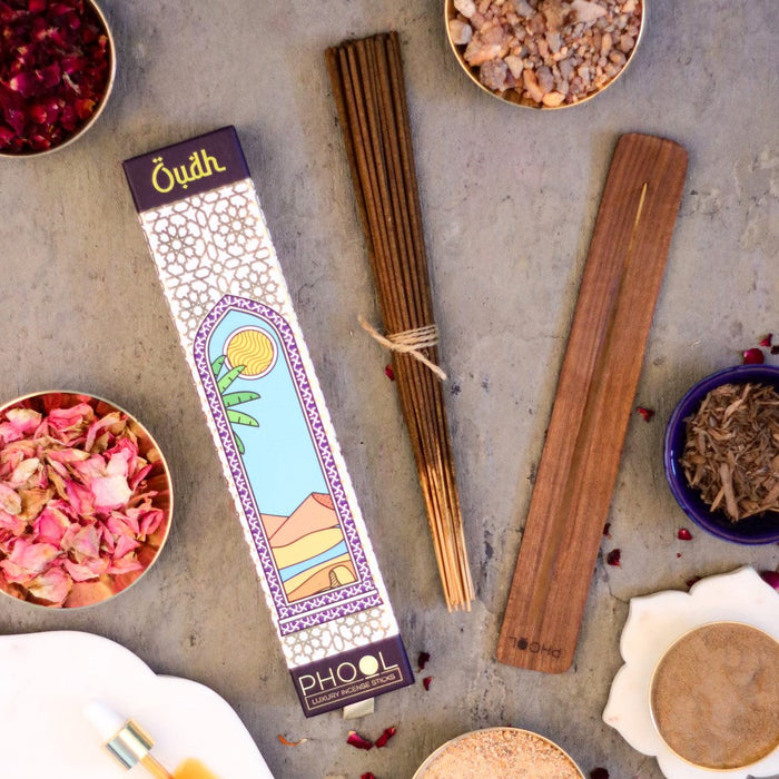 PHOOL - Natural Incense Sticks - Oudh