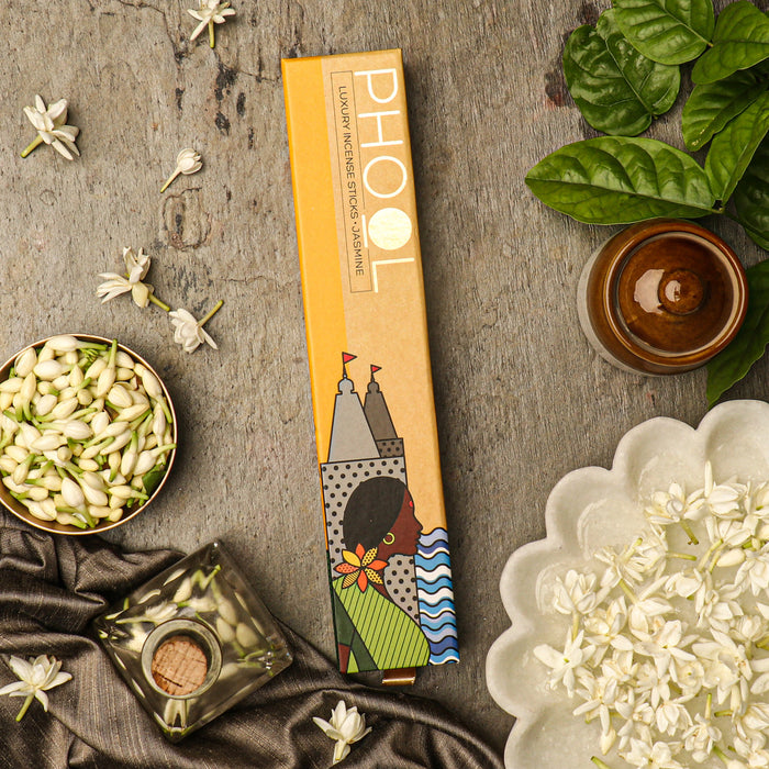 PHOOL - Natural Incense Sticks - Jasmine