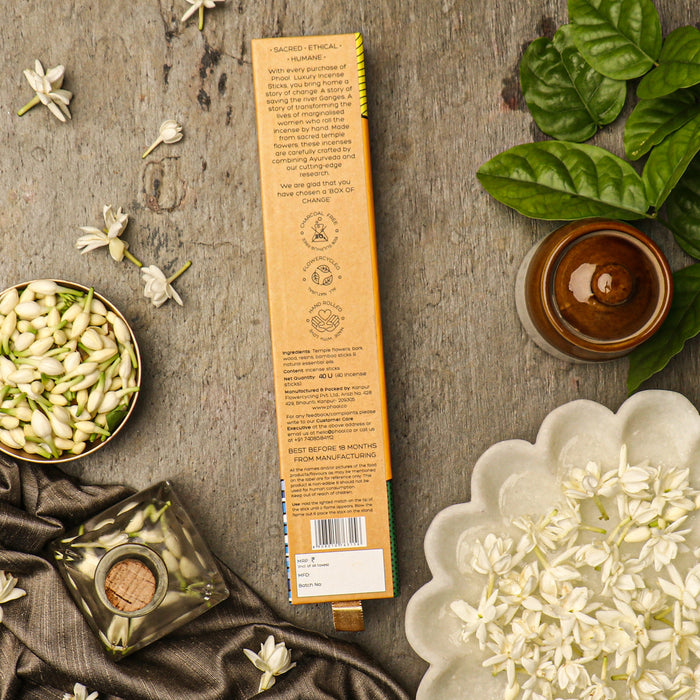 PHOOL - Natural Incense Sticks - Jasmine