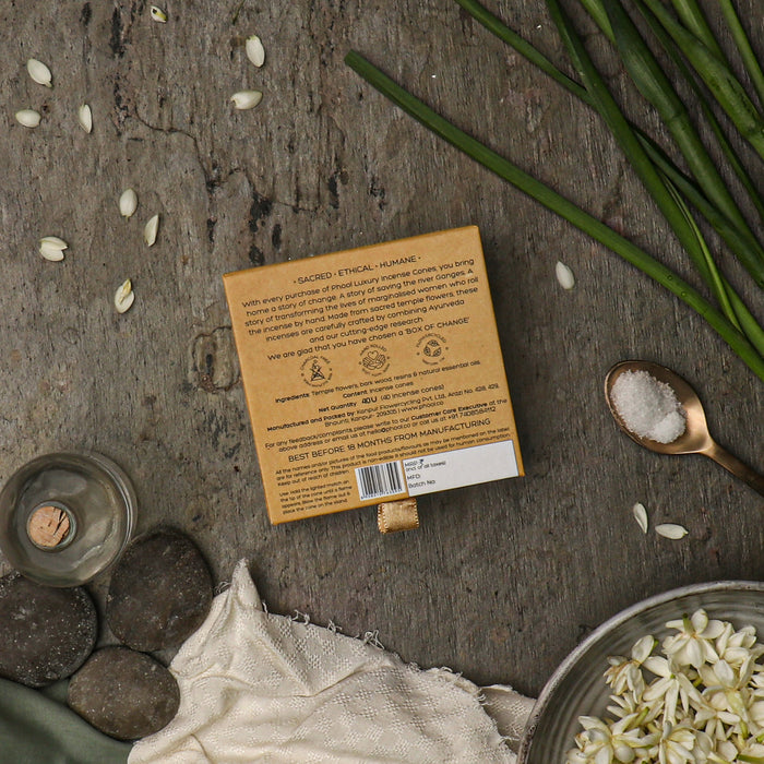 PHOOL - Natural Incense Cones - Nargis (40U)